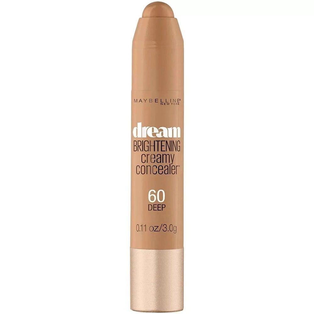 Maybelline New York Dream Brightening Creamy Concealer, 60 Deep
